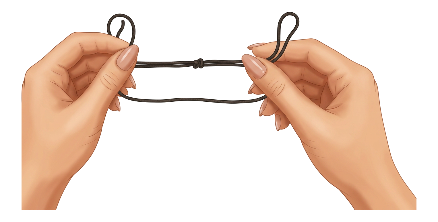 The completed surgeon's knot